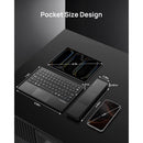 Harmonica Z01 Tri-Fold Keyboard with Touchpad (Black)