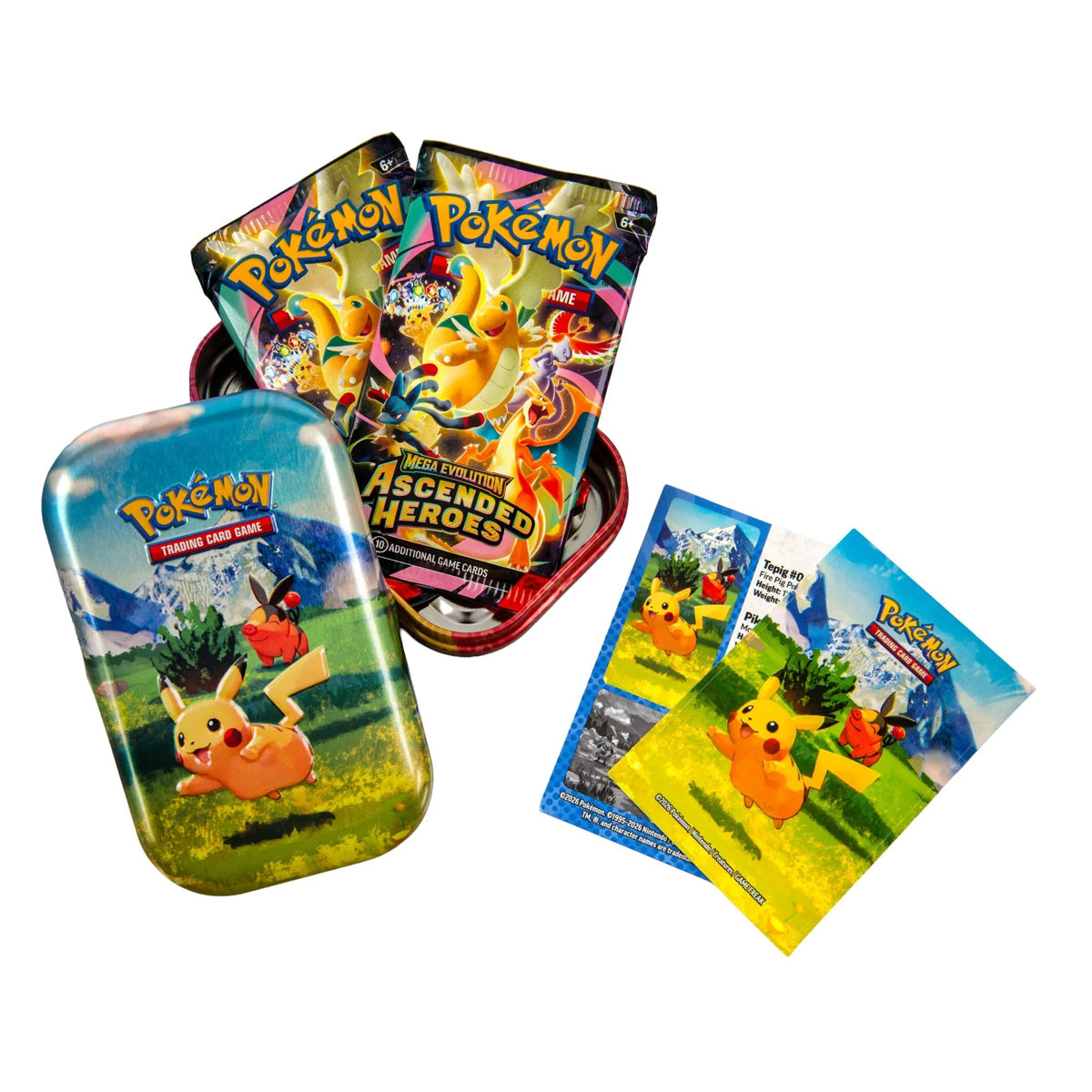 Pokemon Trading Card Game Ascended Heroes Mini Tin (10-10318-138)