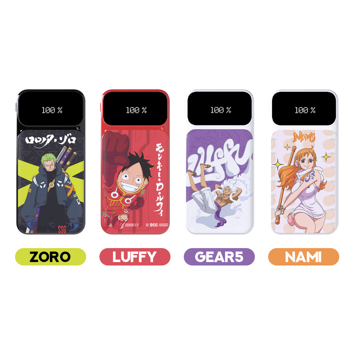 Fantech x One Piece T2A PowerPack 20000mAh Portable Power Bank
