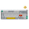 NuPhy Halo96 V2 QMK/VIA RGB Hot-Swappable 99-Key Wireless Mechanical Keyboard (Lemon Switch) (Iconic White)