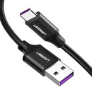 UGreen USB-C Male To USB 3.0 A 3A Data Cable - 1.5M (Black) (US184/20883)