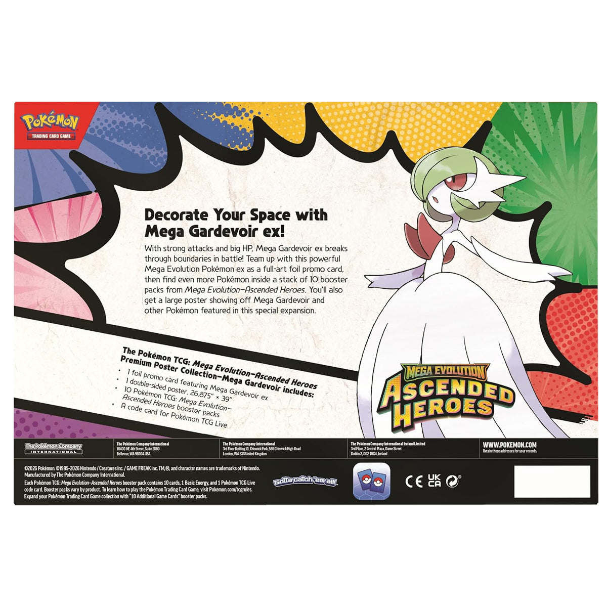 Mega Evolution Ascended Heroes Premium Poster Collection