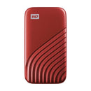 WD MY PASSPORT 1TB Portable External SSD (Red)