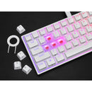 CORSAIR K65 RGB MINI 60% MECHANICAL GAMING KEYBOARD CHERRY MX SPEED (WHITE)