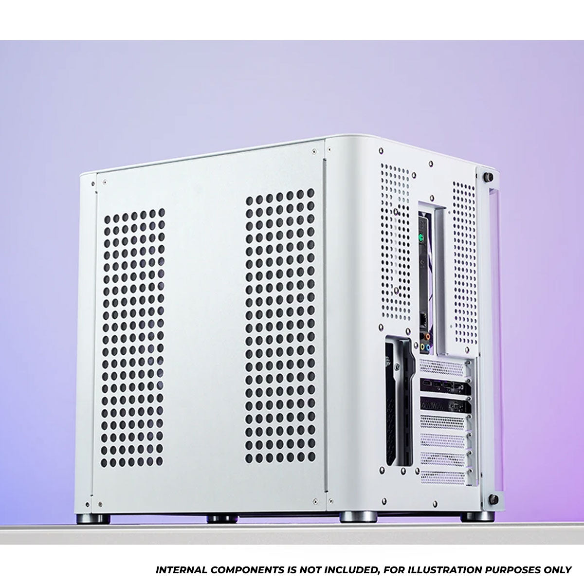 Jonsbo TK-2 ATX Separated Cabinet Computer Case (Black, White)