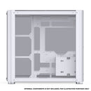 Jonsbo TK-2 ATX Separated Cabinet Computer Case (Black, White)
