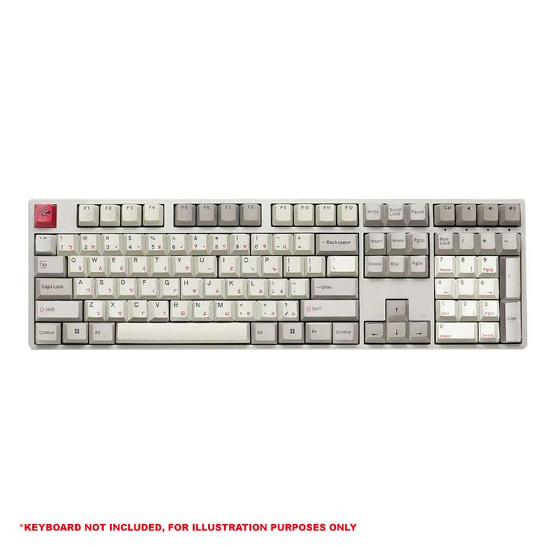 Ducky Vintage 133 Keys Cherry Profile Triple-Shot PBT Keycap Set (DCA133-TWVINCHPT1)