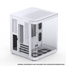 Jonsbo TK-1 M-ATX Separated Cabinet Computer Case (Black, White)