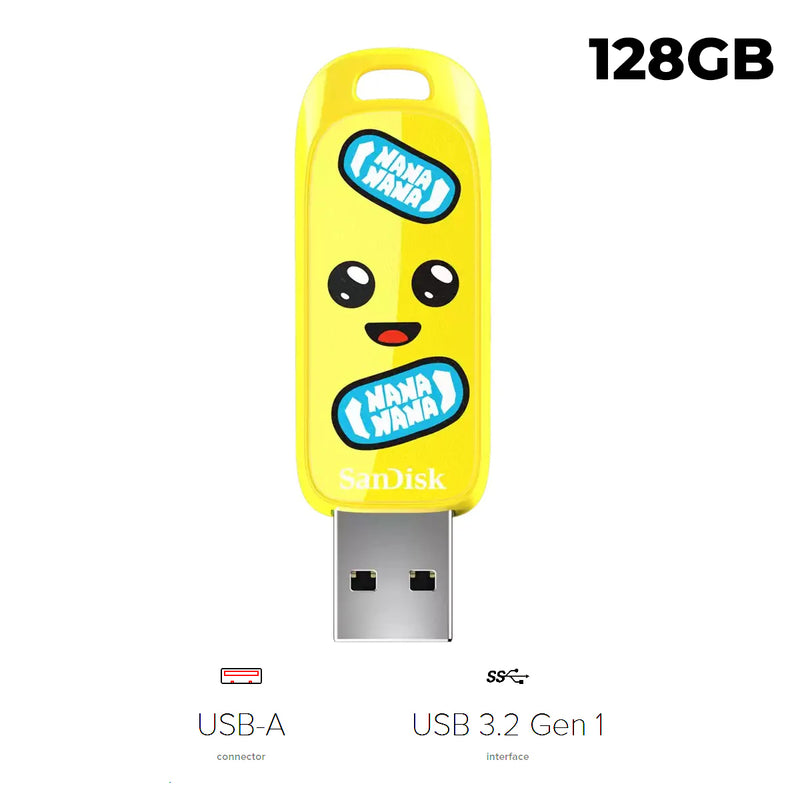 SanDisk Fortnite USB 3.2 Gen 1 Up to 130MB/s Read USB Flash Drive (1TB, 128GB)