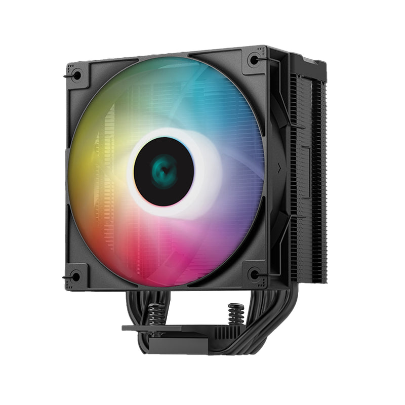 Deepcool AG400 Digital ARGB Single Tower CPU Cooler With A Temperature Display 