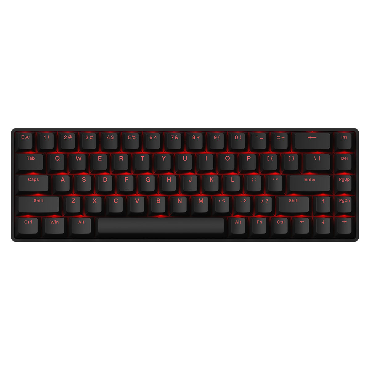 Fierce Gaming Gear Fire 68 Wired Hot-Swappable Mechanical Keyboard (Black)