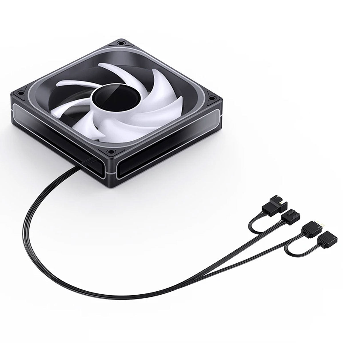 Jonsbo ZB-120BR 28MM ARGB Infinity Mirror Series Fan (Black)