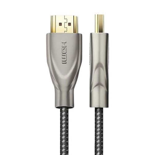 UGreen HDMI 2.0 Male To Male Carbon Fiber Zinc Alloy Cable - 3m (Gray) (HD131/50109)