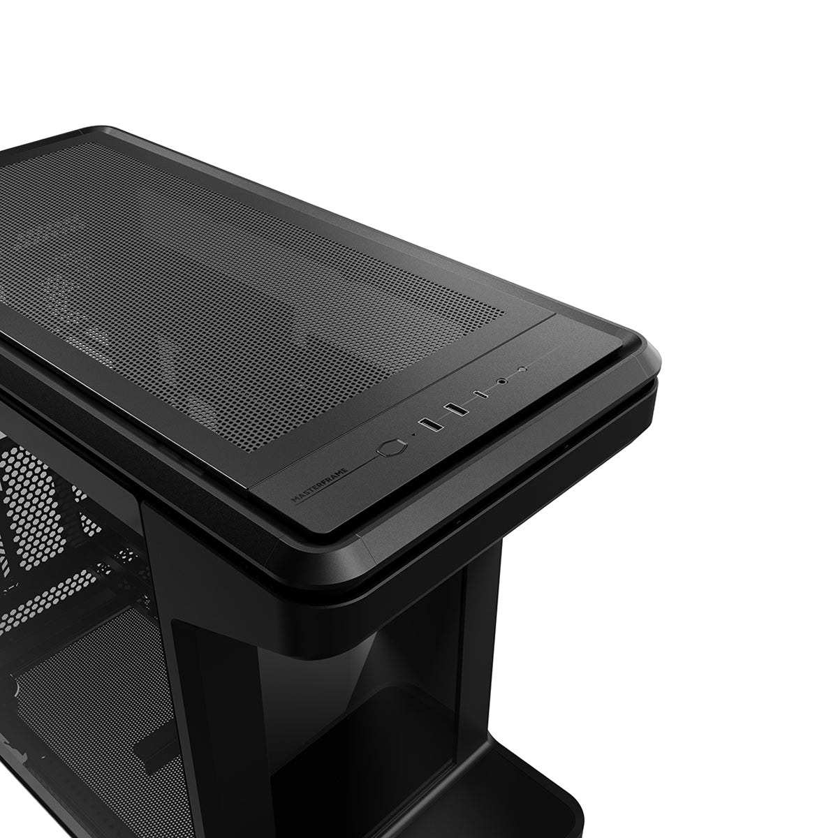 Cooler Master MasterFrame 360 Stage LCD TG ATX Mid-Tower PC Case