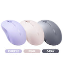Ugreen Multi-Mode 4000DPI Wireless Mouse (Pink, Purple, Gray)