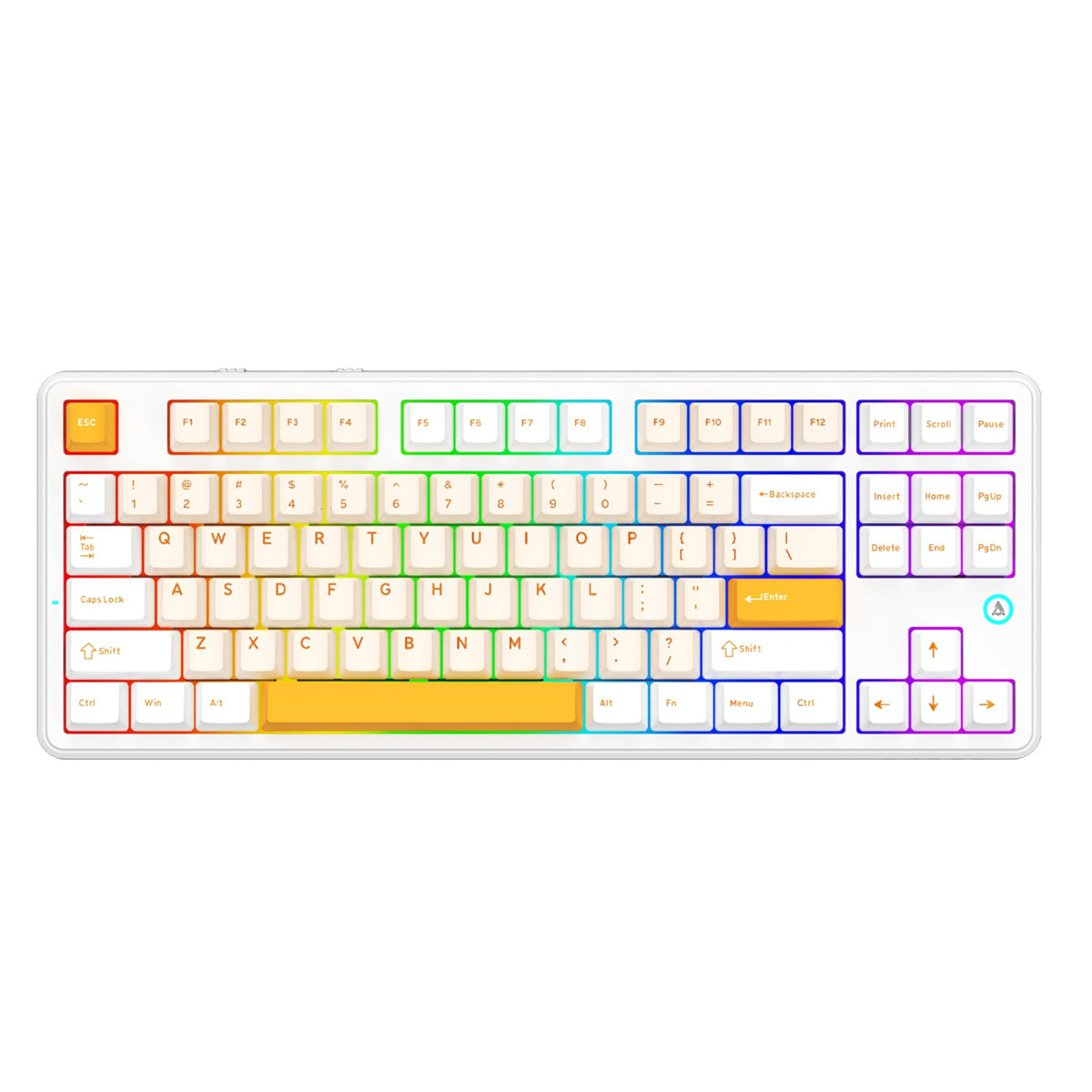 Ajazz AK870 V2 RGB Tri-Mode 87-Keys TKL Gasket-mounted Hot Swappable M
