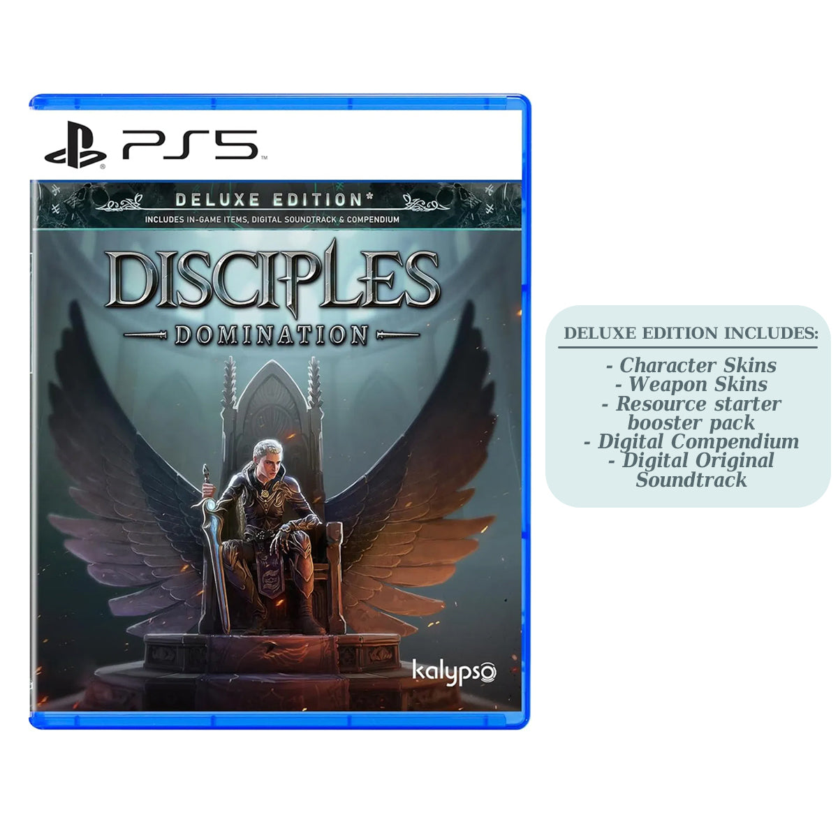 PS5 Disciples Domination Deluxe Edition (US) (Eng/FR)