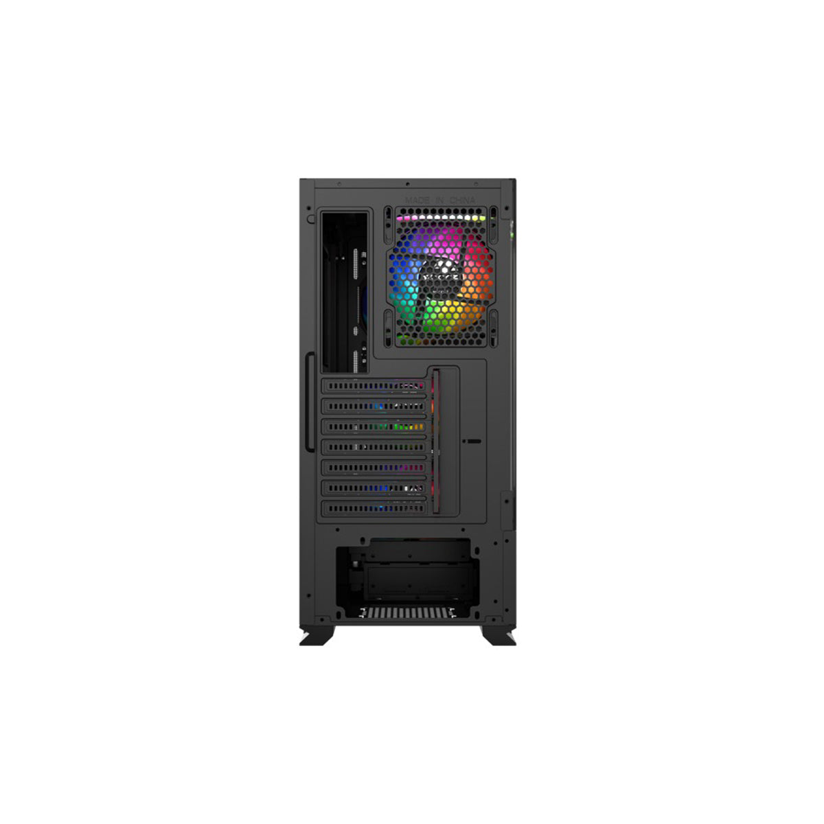 XYZ Airone 300 X MESH ATX PC Case with 6 Pre-Installed 120mm ARGB Fans 