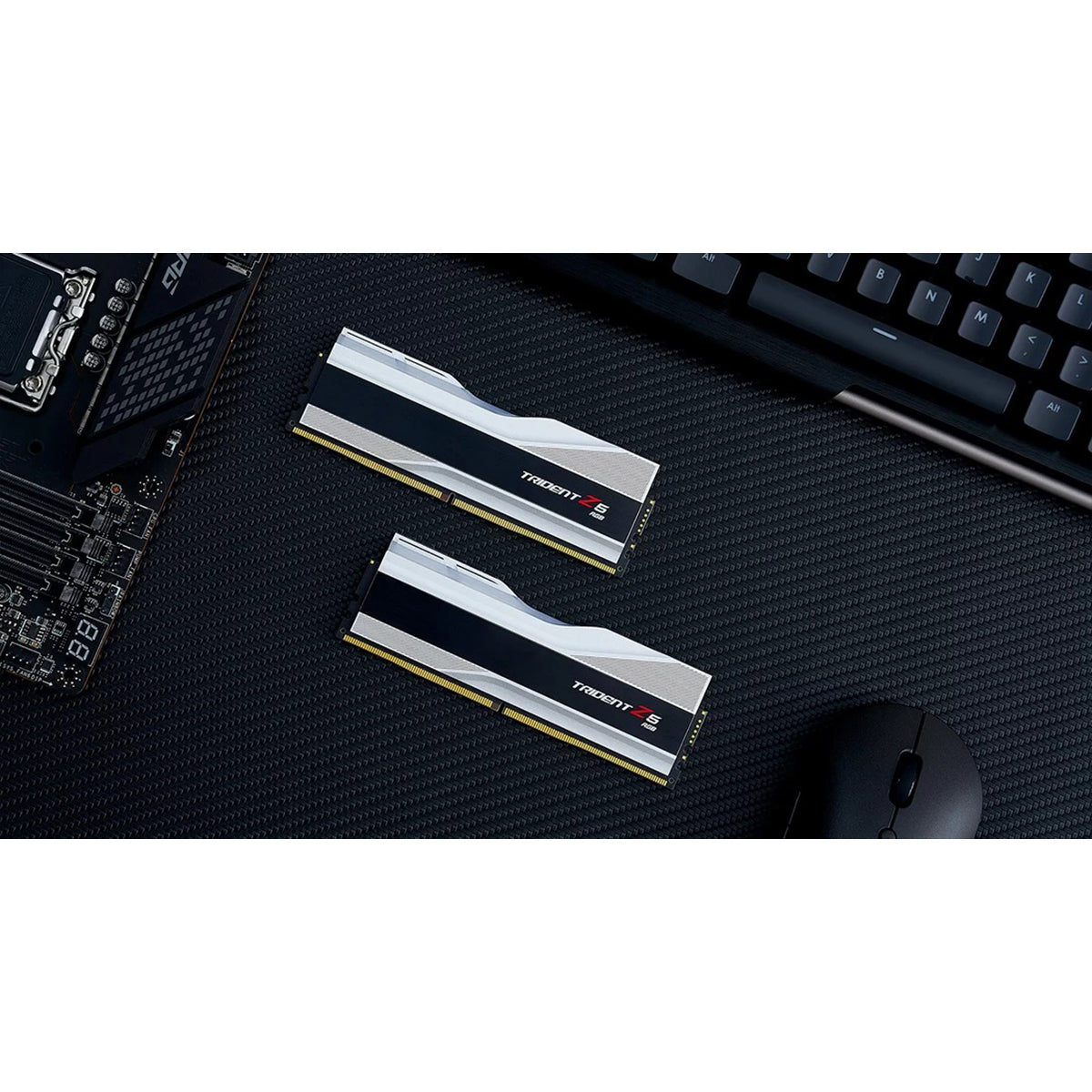 G.Skill Trident Z5 RGB 32GB (2x16GB) DDR5 5600 MT/s CL36-36-36-89 1.20V Intel XMP Desktop Memory