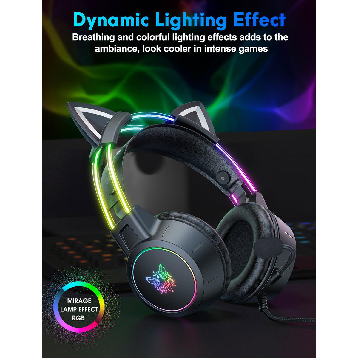 Onikuma X15 Pro Gaming Headset with Noise Cancellation Microphone - DataBlitz