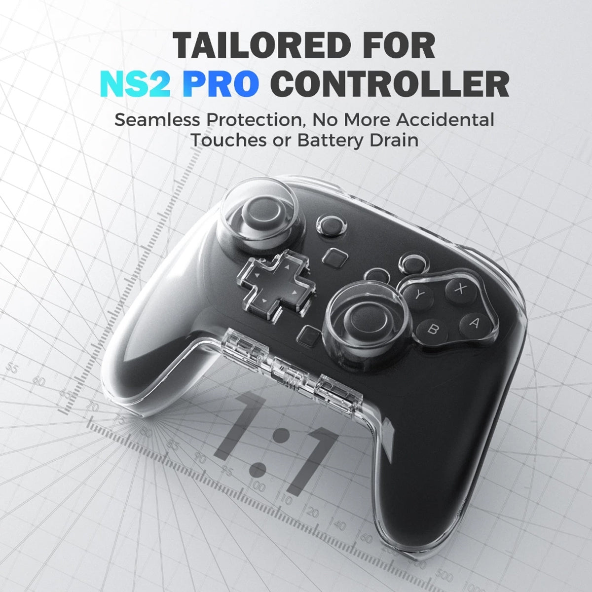 IINE Protective Case for Nintendo Switch 2 Controller (L1237)