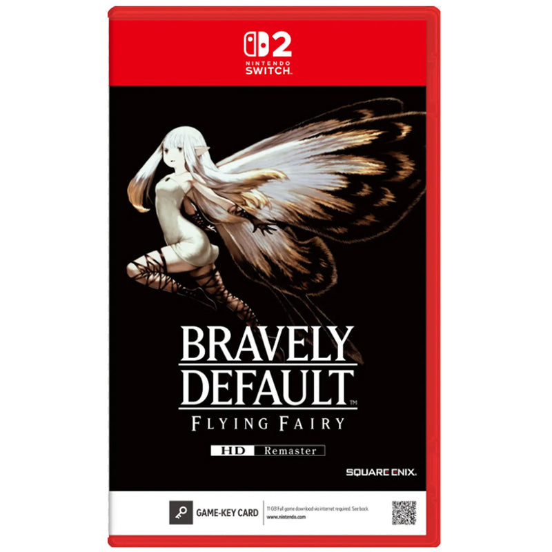 Nintendo Switch 2 Bravely Default Flying Fairy HD Remaster Game Key Card