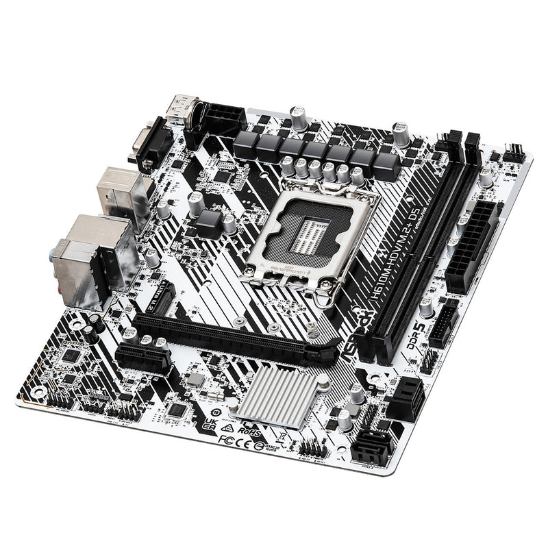 ASRock H610M-HDV/M.2+ D5 Motherboard