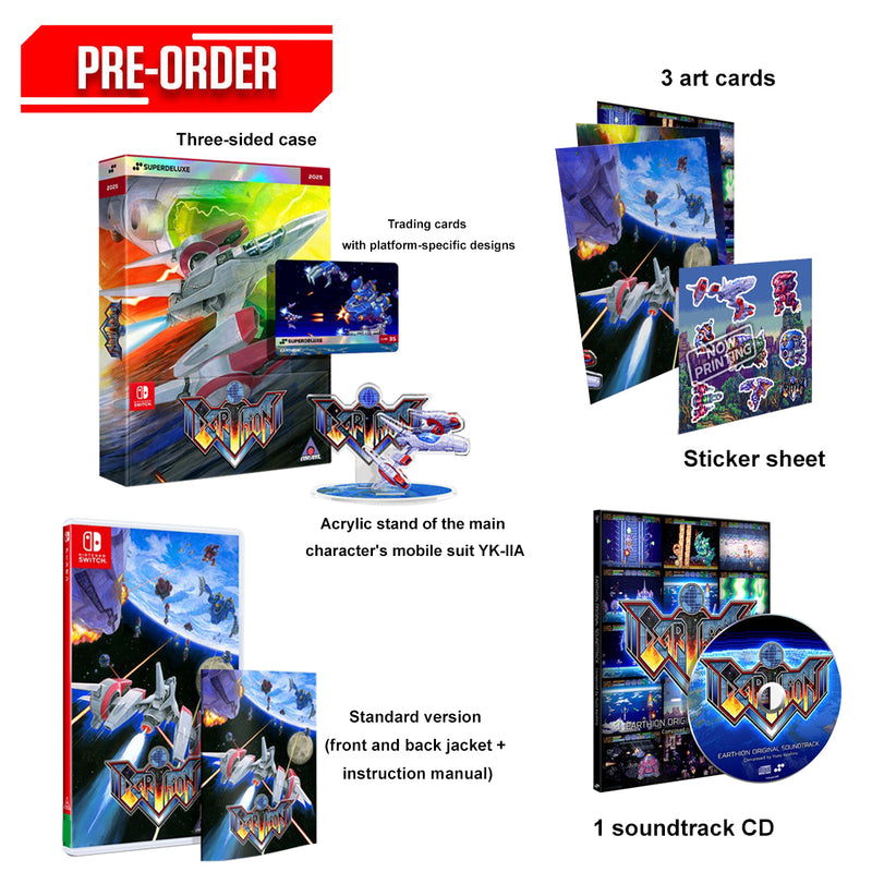 Nintendo Switch Earthion Deluxe Edition Pre-Order Downpayment