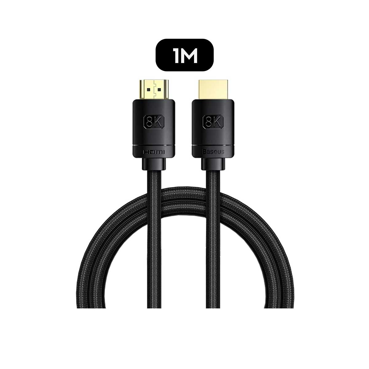 Baseus High Definition Series HDMI 8K To HDMI 8K Adapter Cable (Black)