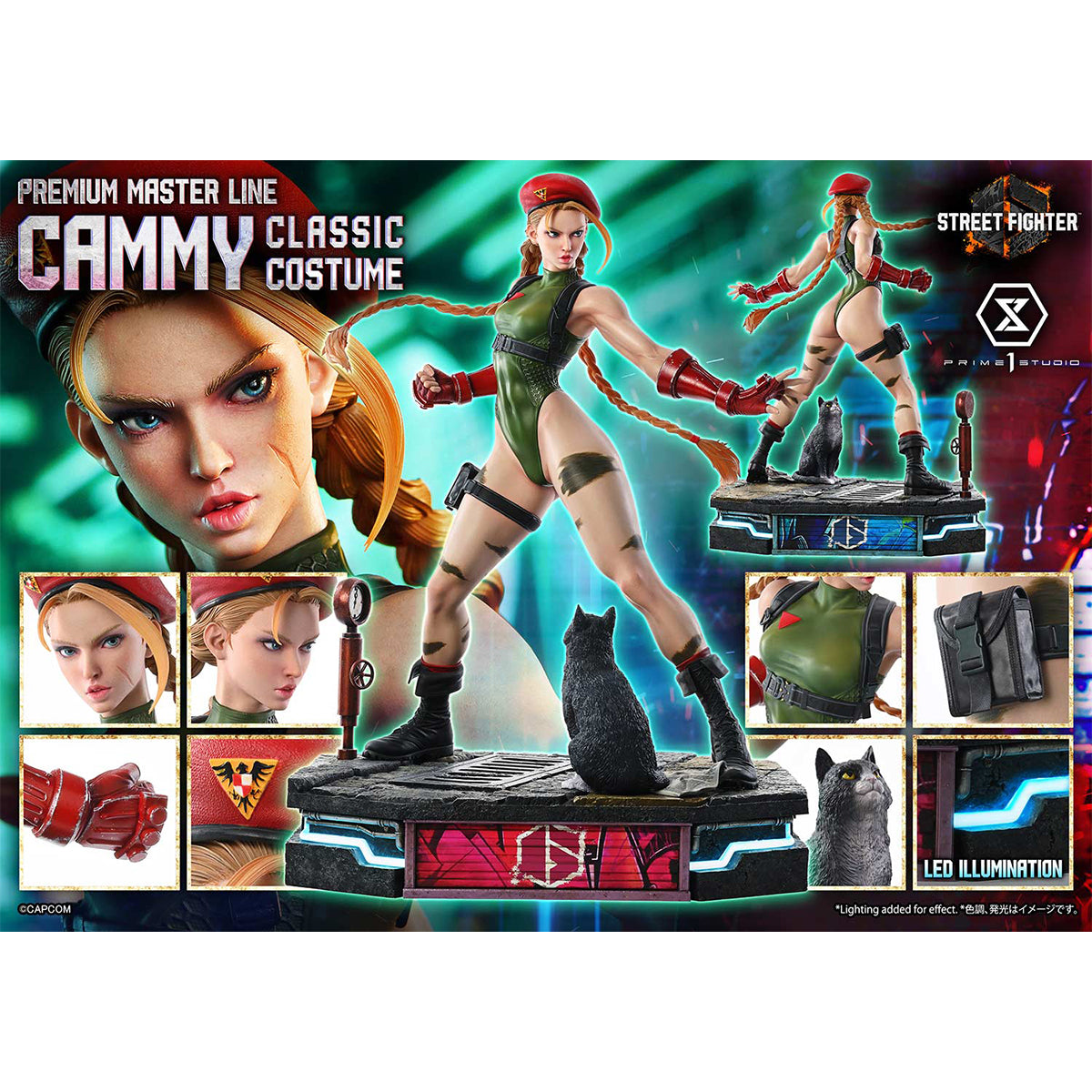 Premium Masterline Street Fighter 6 Cammy Classic Costume
