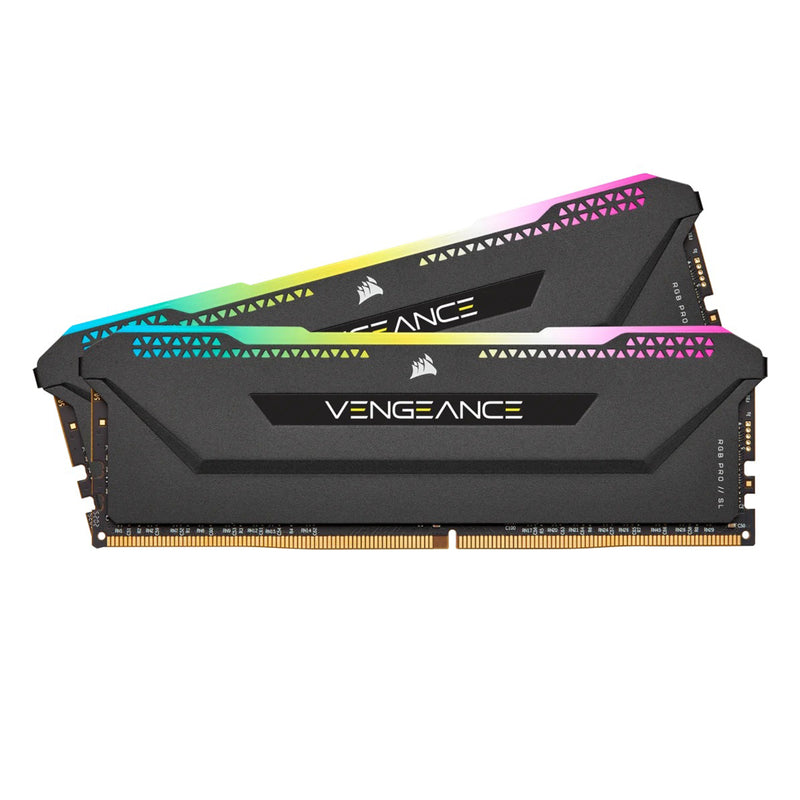 Corsair Vengeance RGB Pro SL 16GB (2X8GB) 3200MHZ High-Performance DDR4 DRAM (CMH16GX4M2E3200C16)