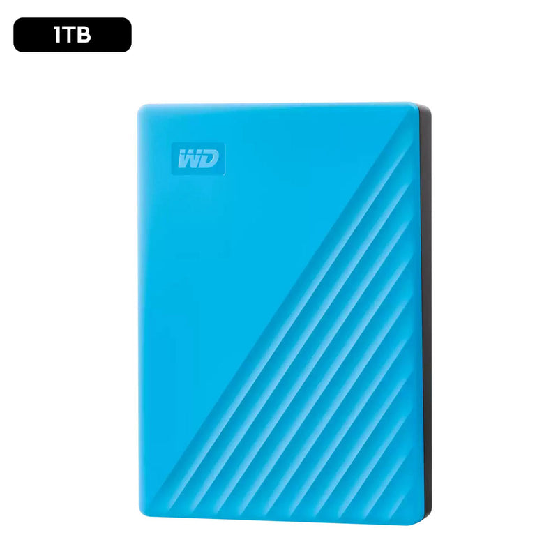WD My Passport External Hard Drive 3.0 (Blue) (1TB, 4TB)
