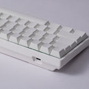 MonsGeek FUN68 HE White Tri-Mode RGB Mechanical Keyboard