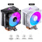 Jonsbo CR-1400E 90MM Single-Tower CPU Cooler (Black, White)