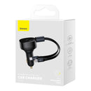 Baseus Enjoyment Retractable 2-in-1 Car Charger C+C 33W (C00035500111-00)