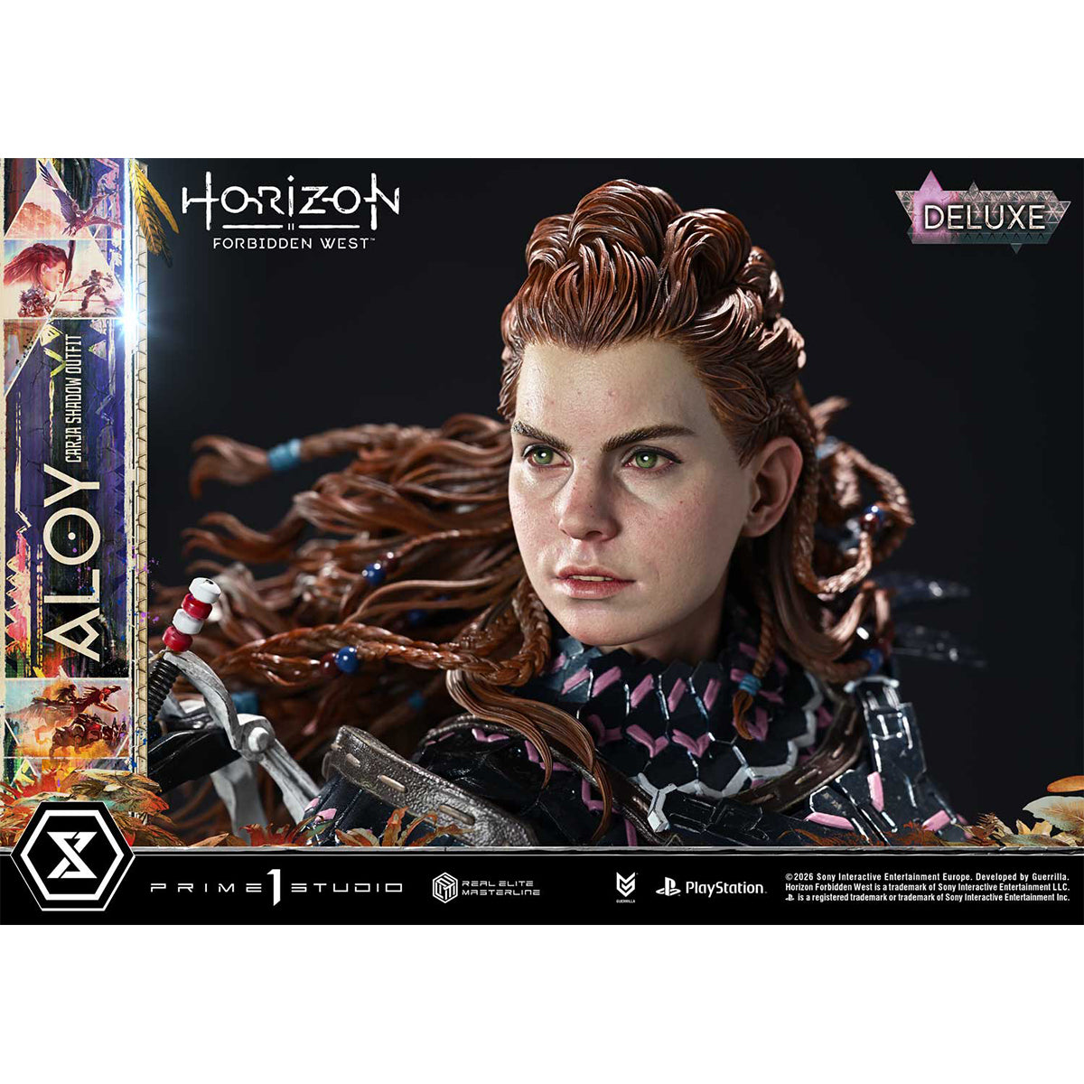 Real Elite Masterline Horizon Forbidden West Aloy Carja Shadow Outfit