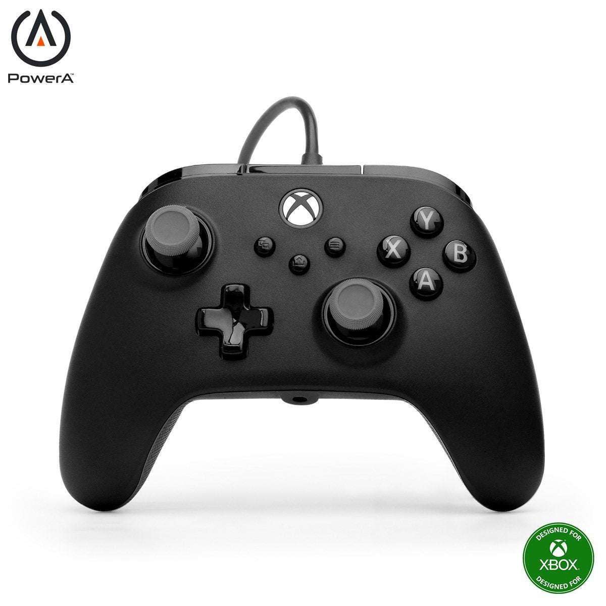 PowerA Advantage Plus Xbox Wired Controller Hall Edition for XBOX (Black Charcoal, Verdant Meadow) (XBGP0439-01, XBGP0470-01)