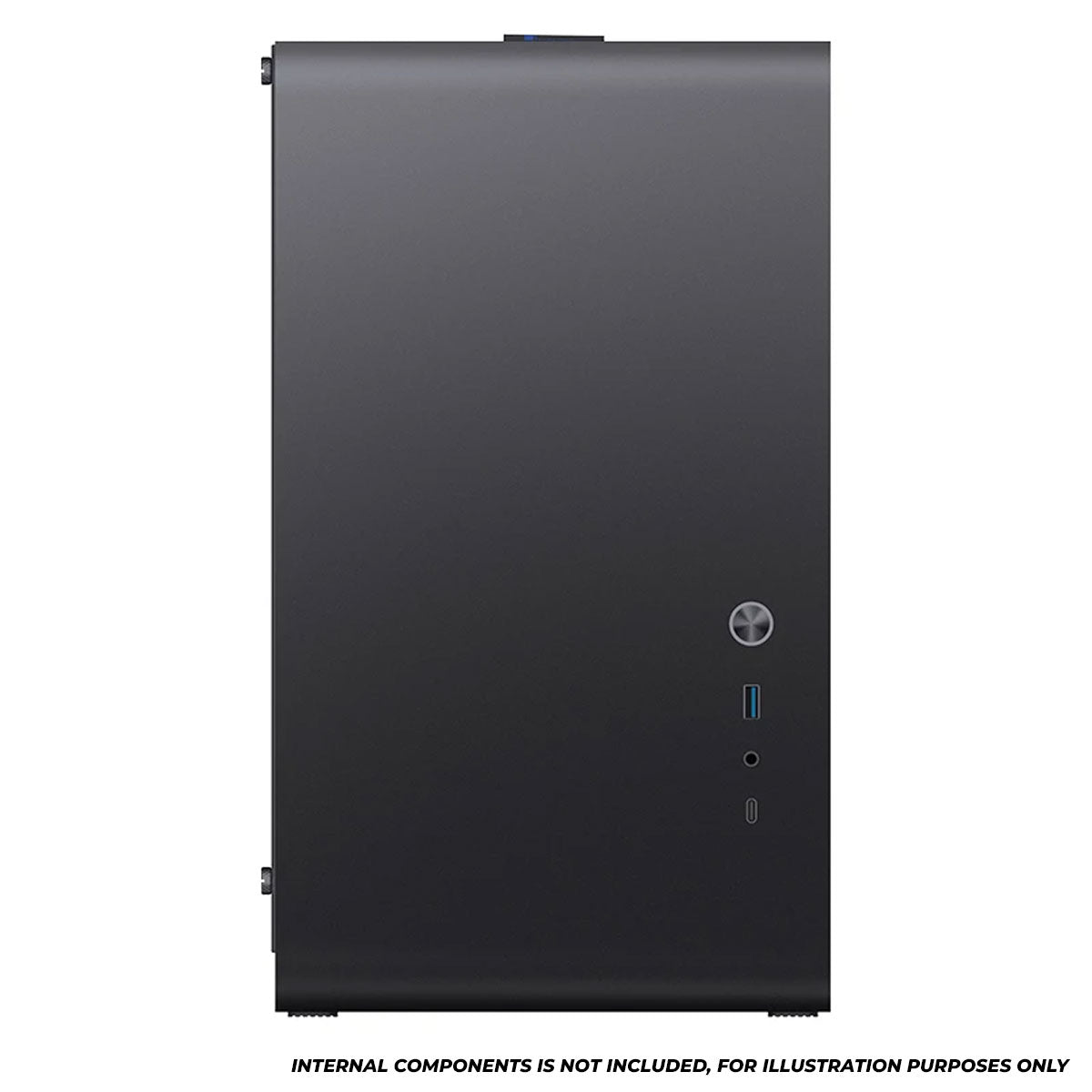 Jonsbo U4 Mini M-ATX Computer Case (Black, White)