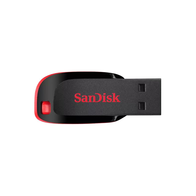 Sandisk Cruzer Blade USB Flash Drive 128GB (Red/Black)