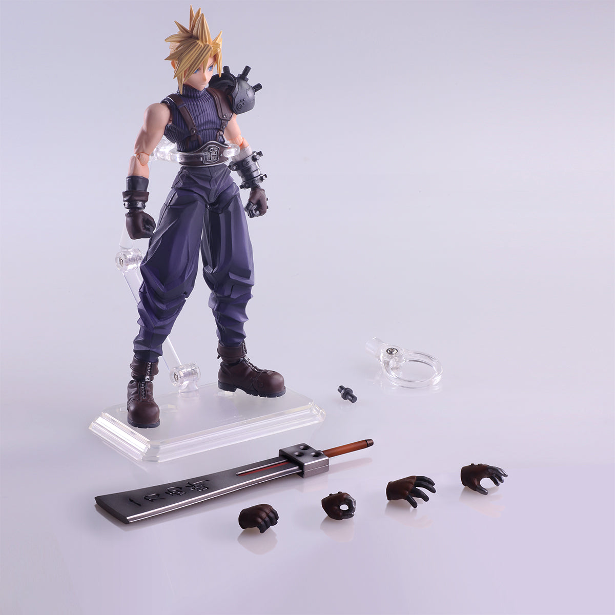Final Fantasy VII Bring Arts Action Figure - Cloud Strife Hardedge version Pre-Order Downpayment