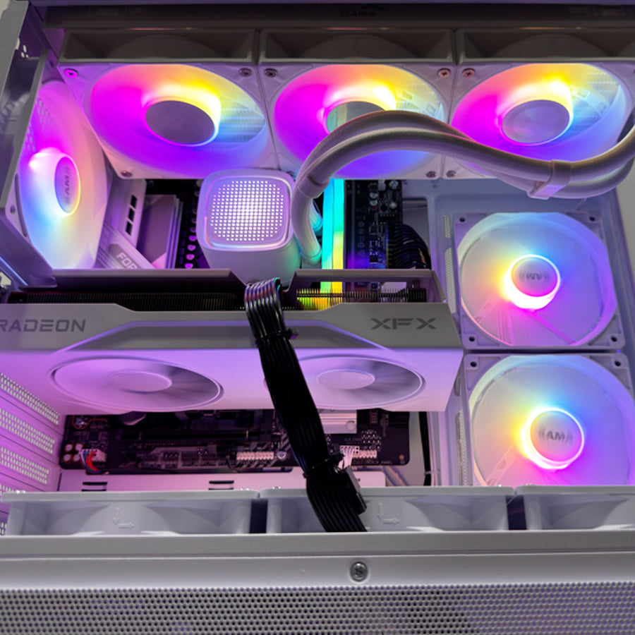 Sophos V40 White Desktop Gaming PC