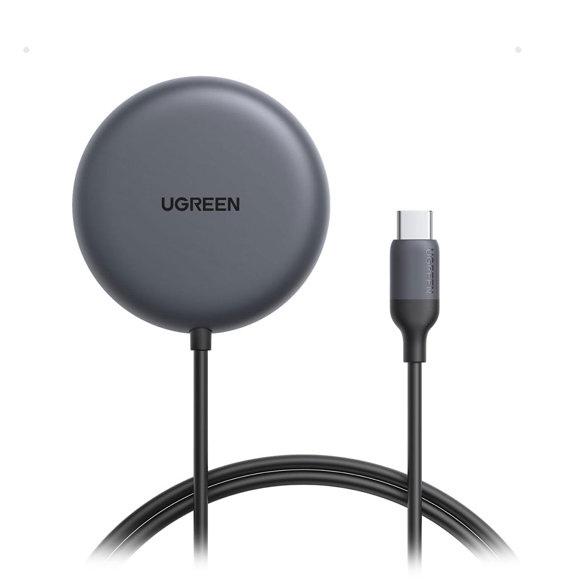 Ugreen Zapix Series 15W Qi2 Magnetic Wireless Charger - 1.5m (Grey) (W720/85899)