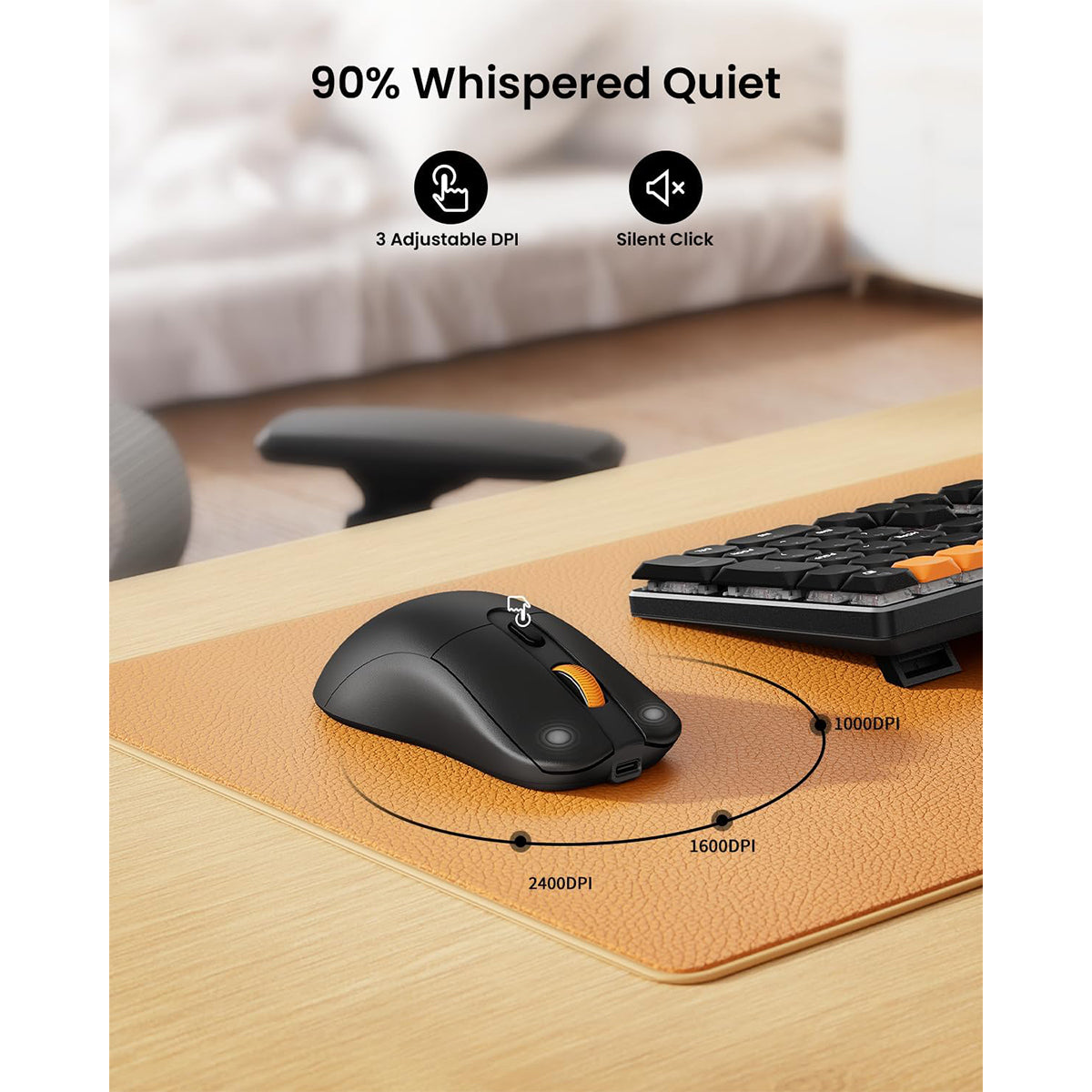 ProtoArc KM310 Mechanical Keyboard and Mouse Combo (Black) (CP016248)