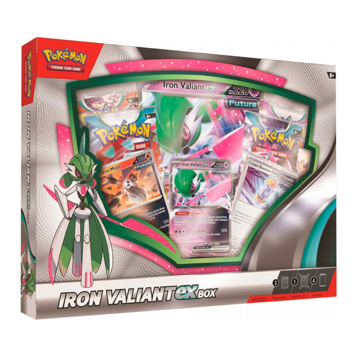 [PROTECTOR ONLY] Pokemon TCG Iron Valiant EX Box