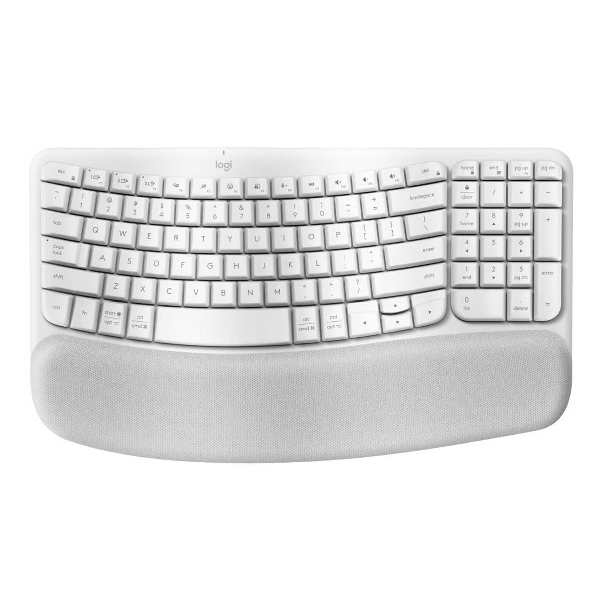 Logitech Wave Keys Ergonomic Wireless Keyboard