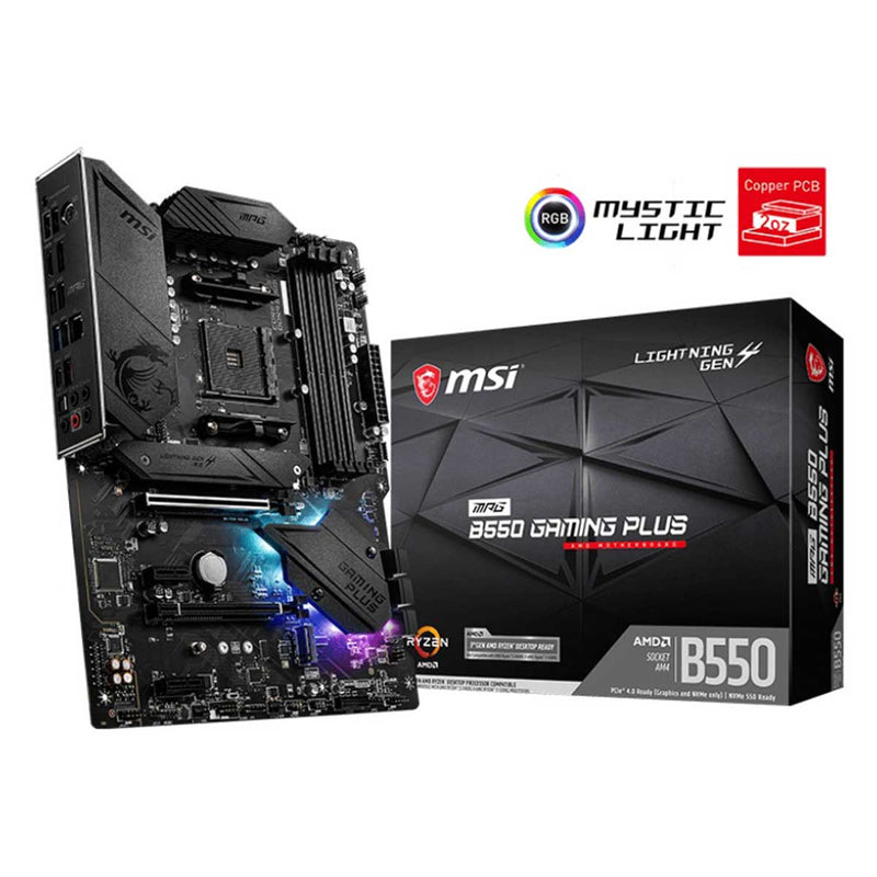 MSI MPG B550 Gaming Plus AMD Motherboard