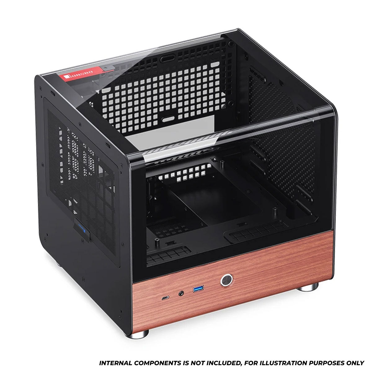 Jonsbo TK-0 ITX Separated Cabinet Computer Case (Black, White)