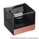 Jonsbo TK-0 ITX Separated Cabinet Computer Case (Black, White)