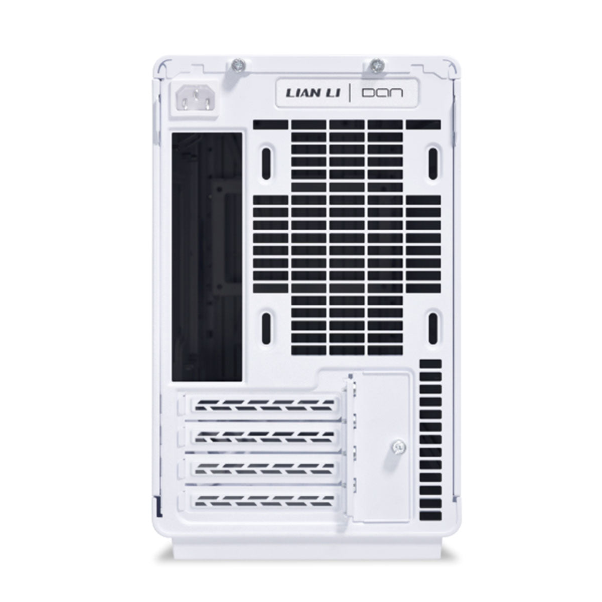 Lian Li A3-mATX-WD Micro Form Factor with Steel Mesh PC Case (White) (Wood Ed.)