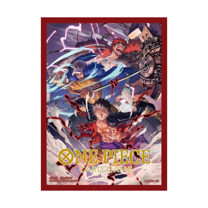 One Piece Card Game Official Sleeve Version 4 (The Three Captains)
